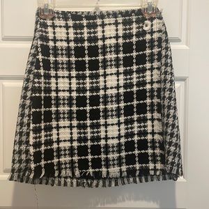 Black and White Skirt